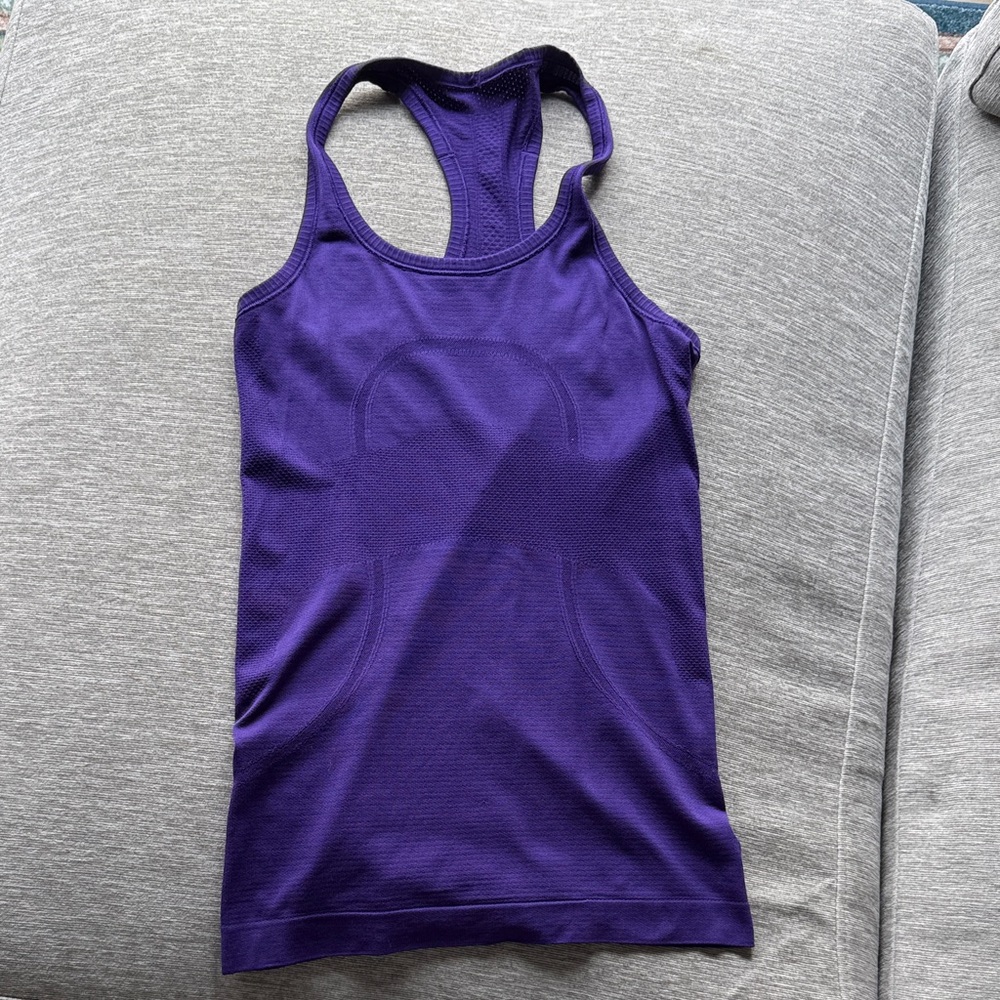 Lululemon Size 4 Women's Purple Racerback Tank Top